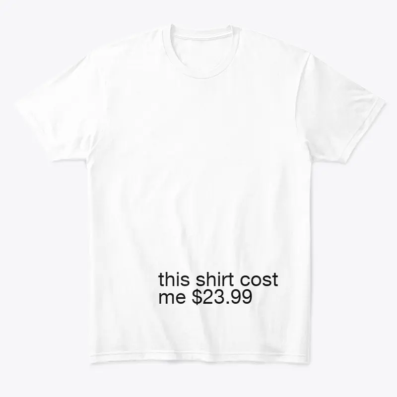 this shirt costs $23.99